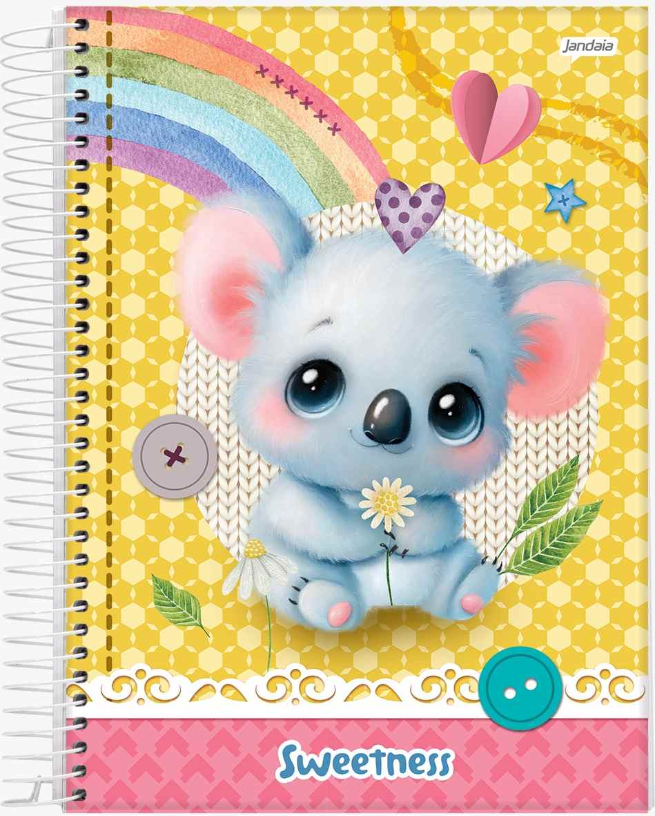 CADERNO 1X1 C.D. SWEETNESS